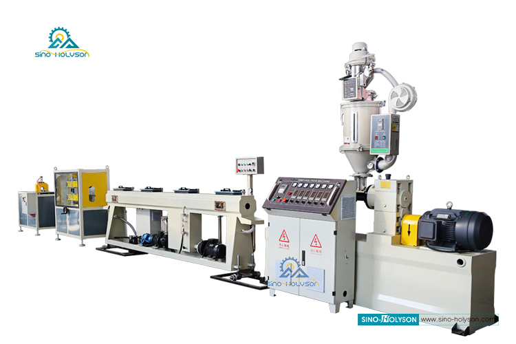 HSJ-45 Automatic Mini Plastic Single Screw Extruder 75 Rpm