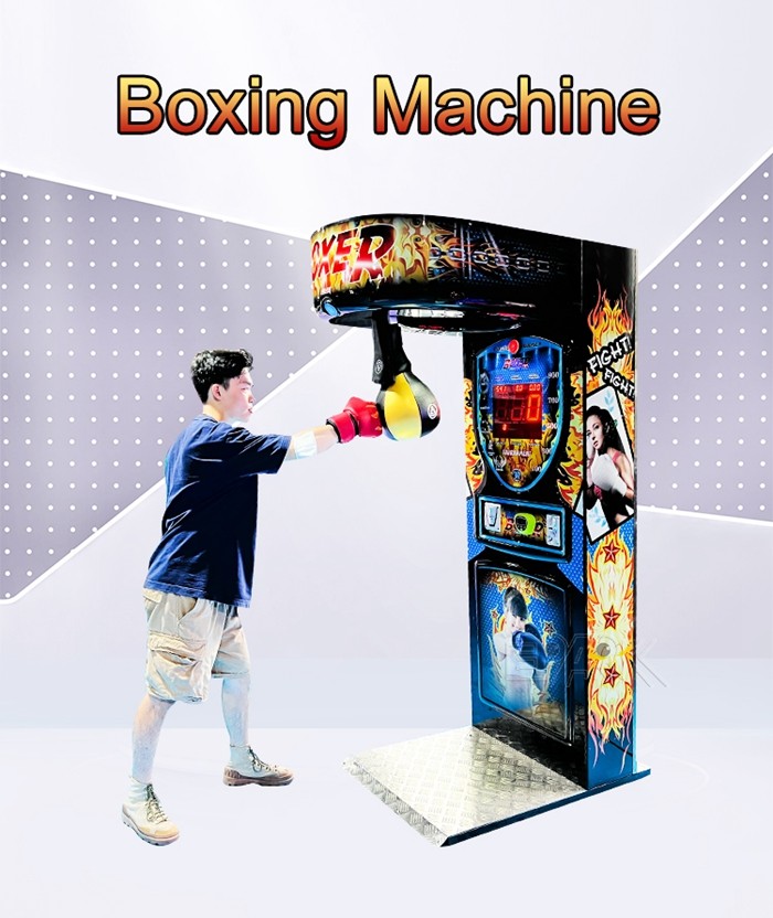 New Update Automatic Boxing Machine Arcade Boxing Punching Game For Sale