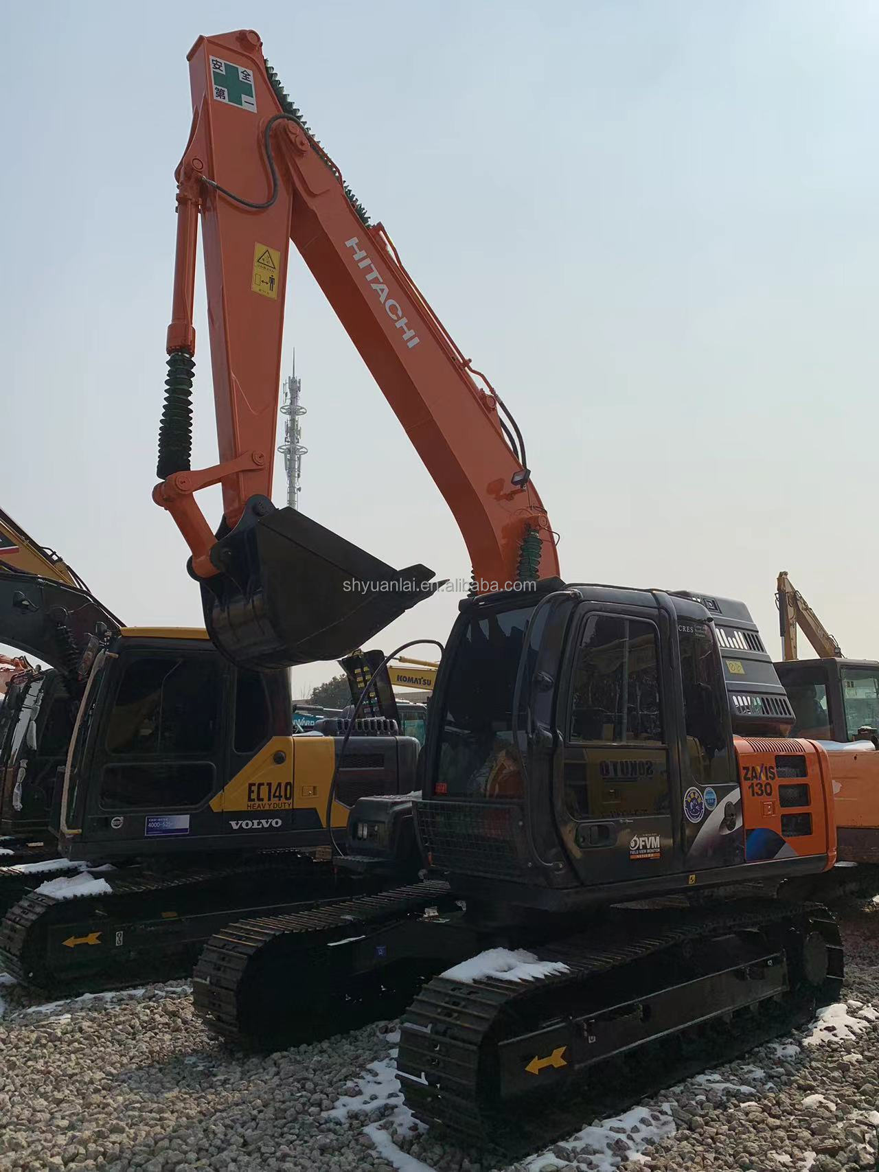 High Precision Hitachi Excavator ZX130 Comfortable Safe and Durable for Heavy-Duty Work