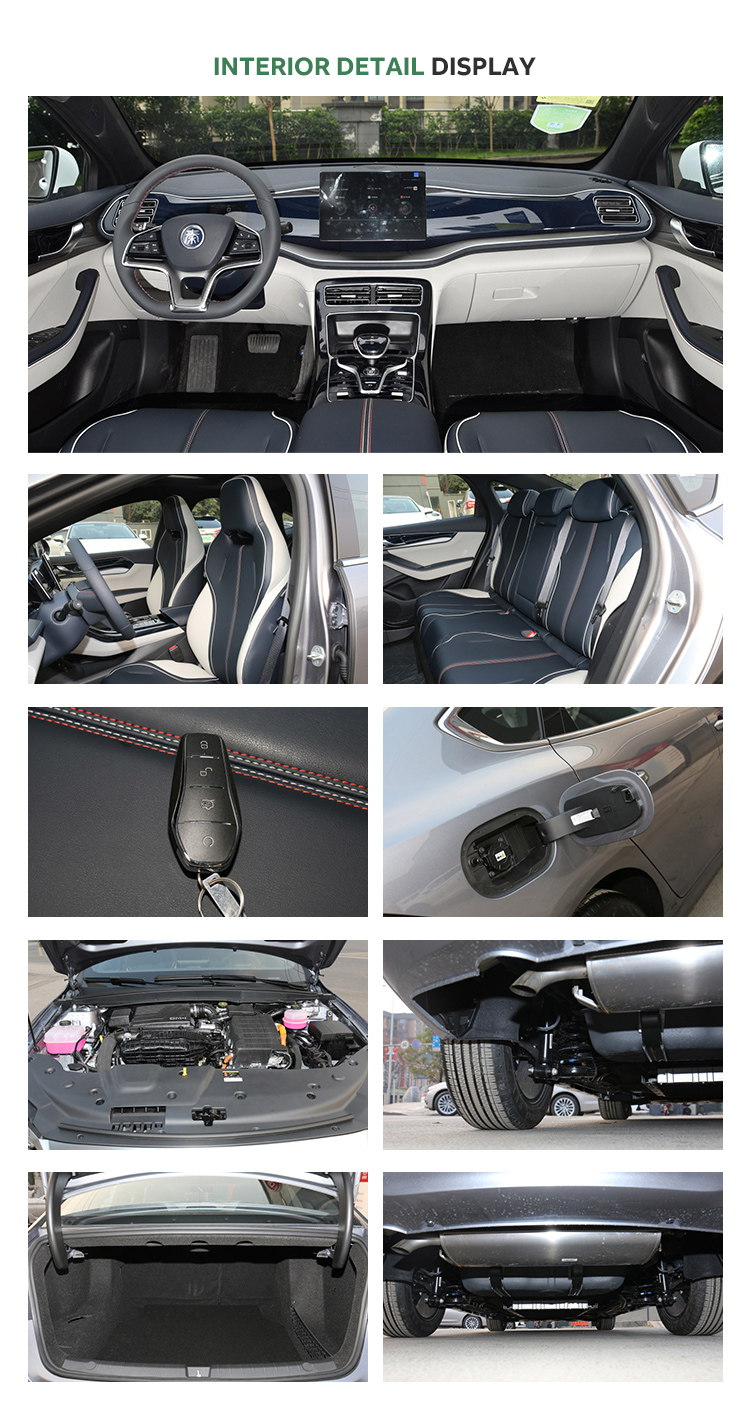 Electric Car BYD Qin Plus EV Sedan with 5 Seats and Max Speed of 1358 Km/h