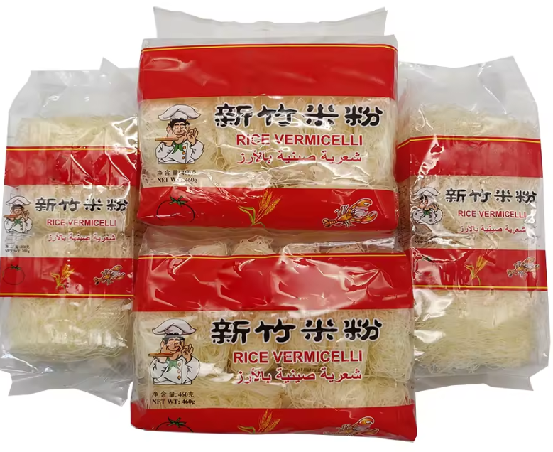 Single Package Rice Stick Noodles Low Fat Low Carb Coarse Cereal Product from Fujian