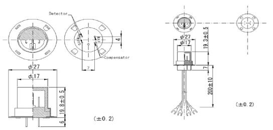 NAP-100AD High Temperature Combustible Gas Sensor Is Suitable For Industry