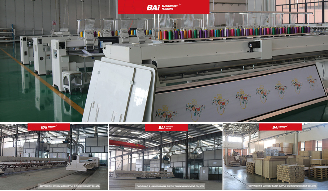 4 Head High Speed Embroidery Machine 1200rpm 3D Hat Embroidery Machine
