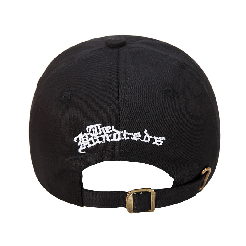 3D Digital Custom Embroidered Baseball Caps Adjustable Size With Curved Shaped