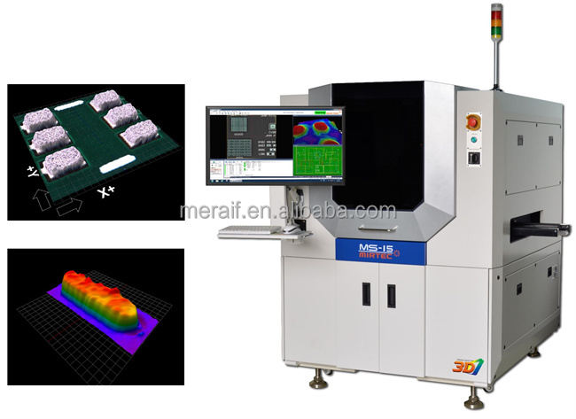 3D SPI IN-LINE MS-15 3D SPI Series smt solder paste inspection machine SPI