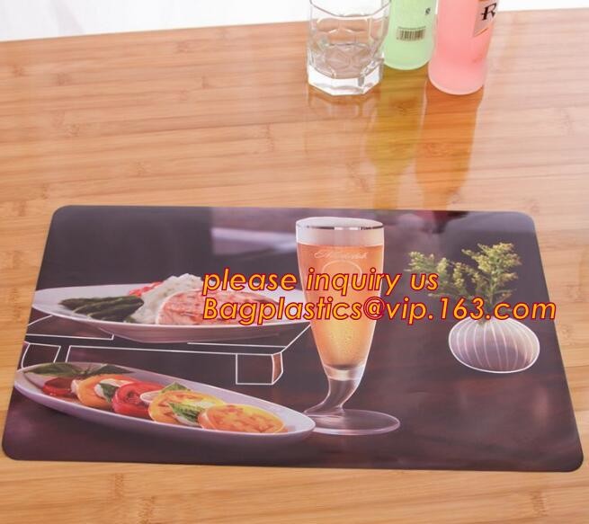 Promotional PP/PVC Placemat Table Mat With Good Quality,vinyl weven decorative PVC placemats recycled table mat,Silicon