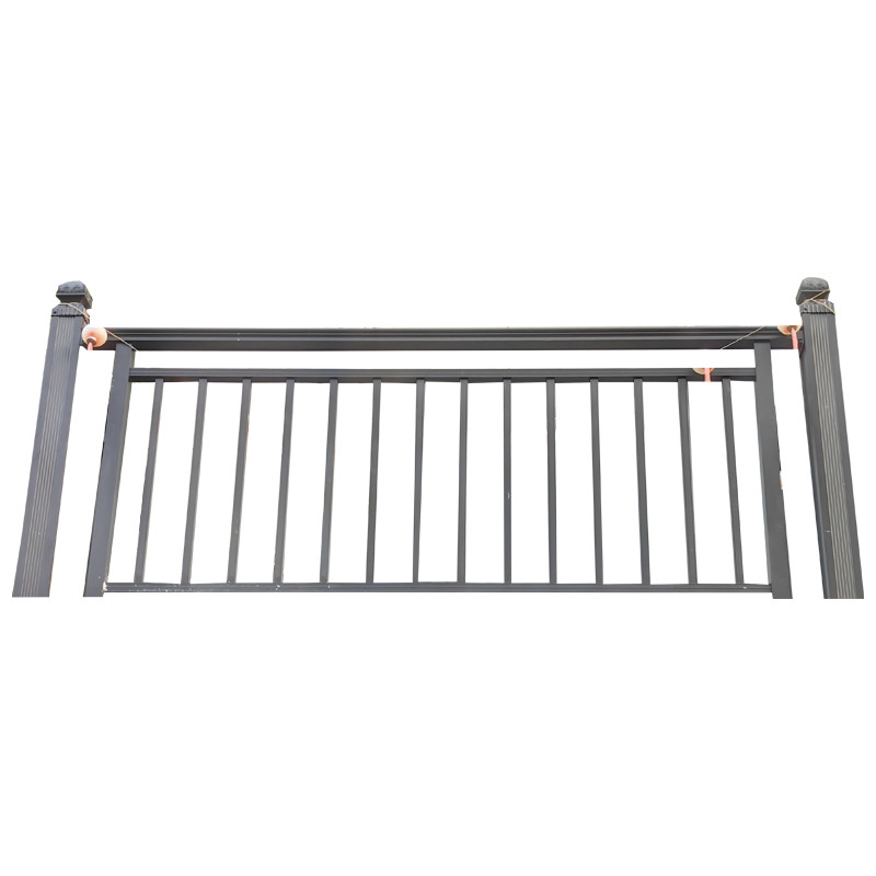 Decorative Wrought Iron Staircase Fence Deck Railing 1mm 2mm thickness Eco Friendly