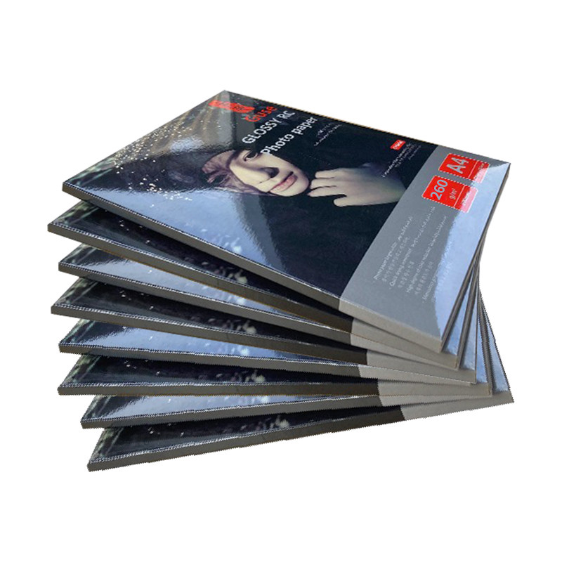 RC A4 Glossy Photo Paper 260gsm For Wedding Photograthy Albums