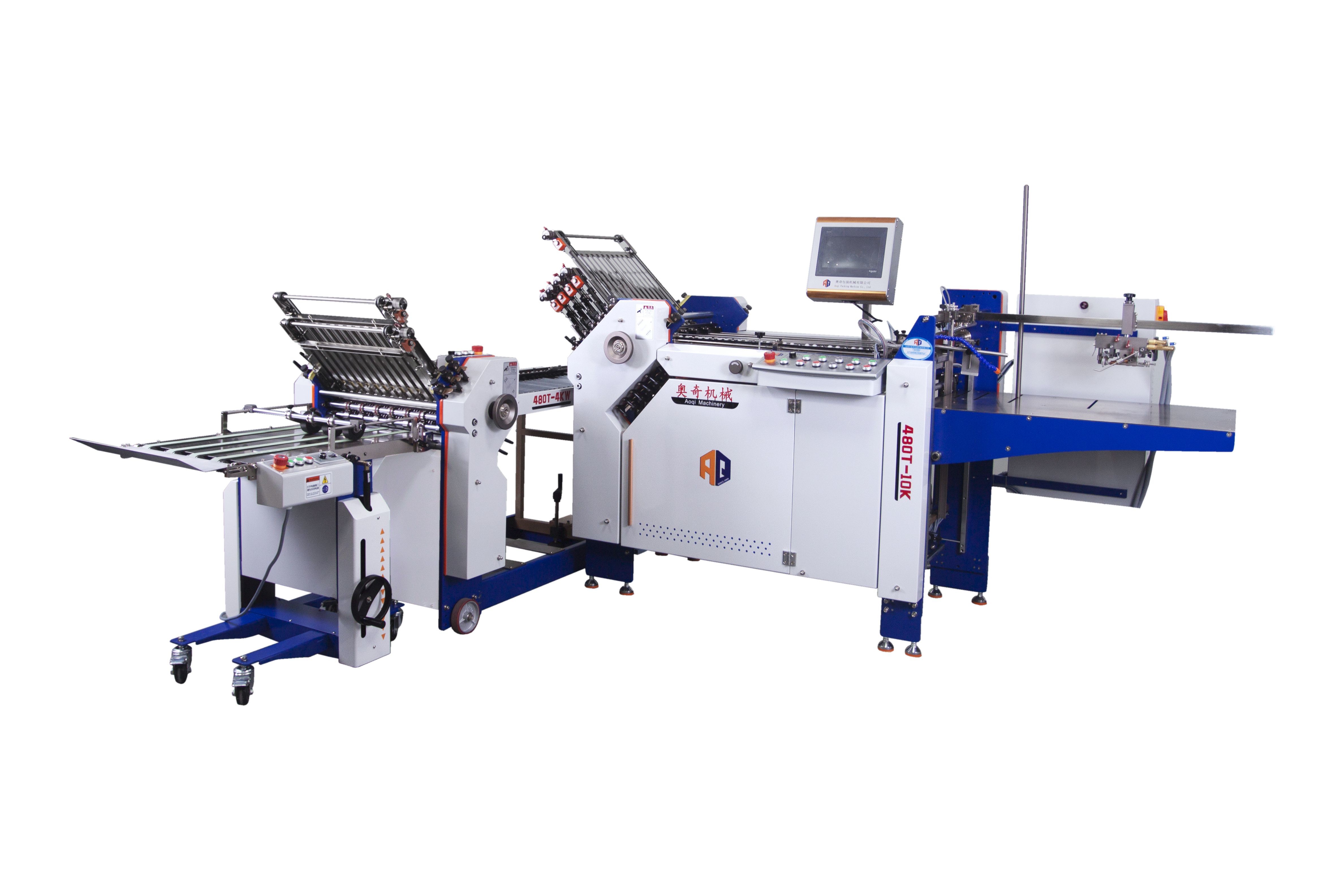 AOQI A3 Instruction Leaflets Folder Paper Folding Machine For Printing Factory Use