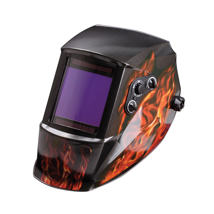 1/30000s Switch Time Solar Powered WM-A12 PP EN379 Automatic Welding Helmet in Yellow
