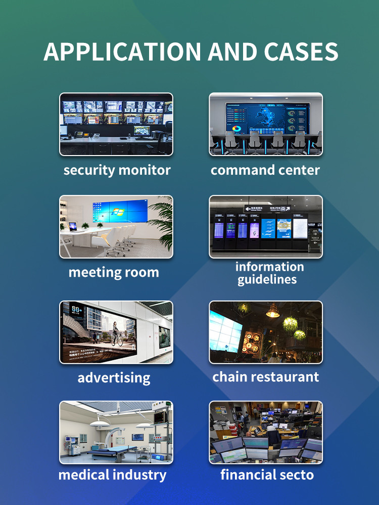 2X3 3X3 3X4 2X6 Matrix Video Wall Processor 16 HDMI 4K 8K 1X8 Video Wall Controller