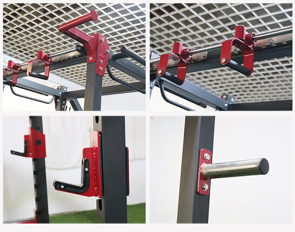 Commercial Folding Half Power Cage Machine Gym Fitness Equipment Power Rack /Squat Rack for Home Gym Training