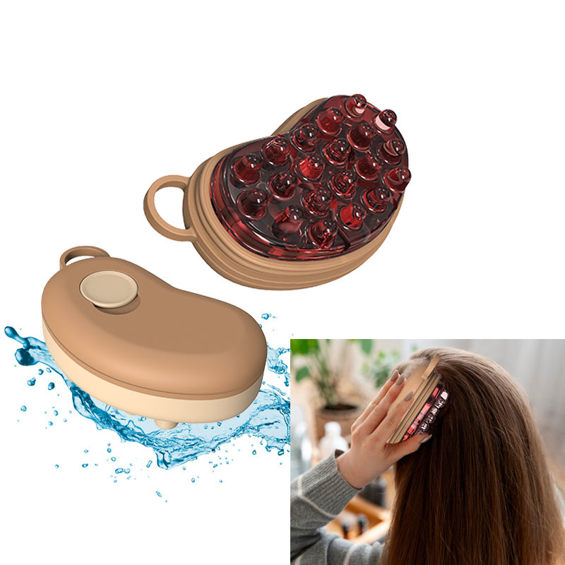 Ice Therapy Scalp Massager – Reusable Cooling Hair Brush For Men, Women & Kids | OEM Silicone Brush For Hair Salons, Gift Sets, Spa & Home Use