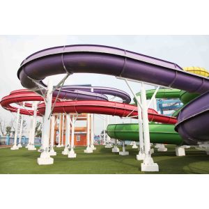 Large durable Custom Water Slides / playground water play equipment