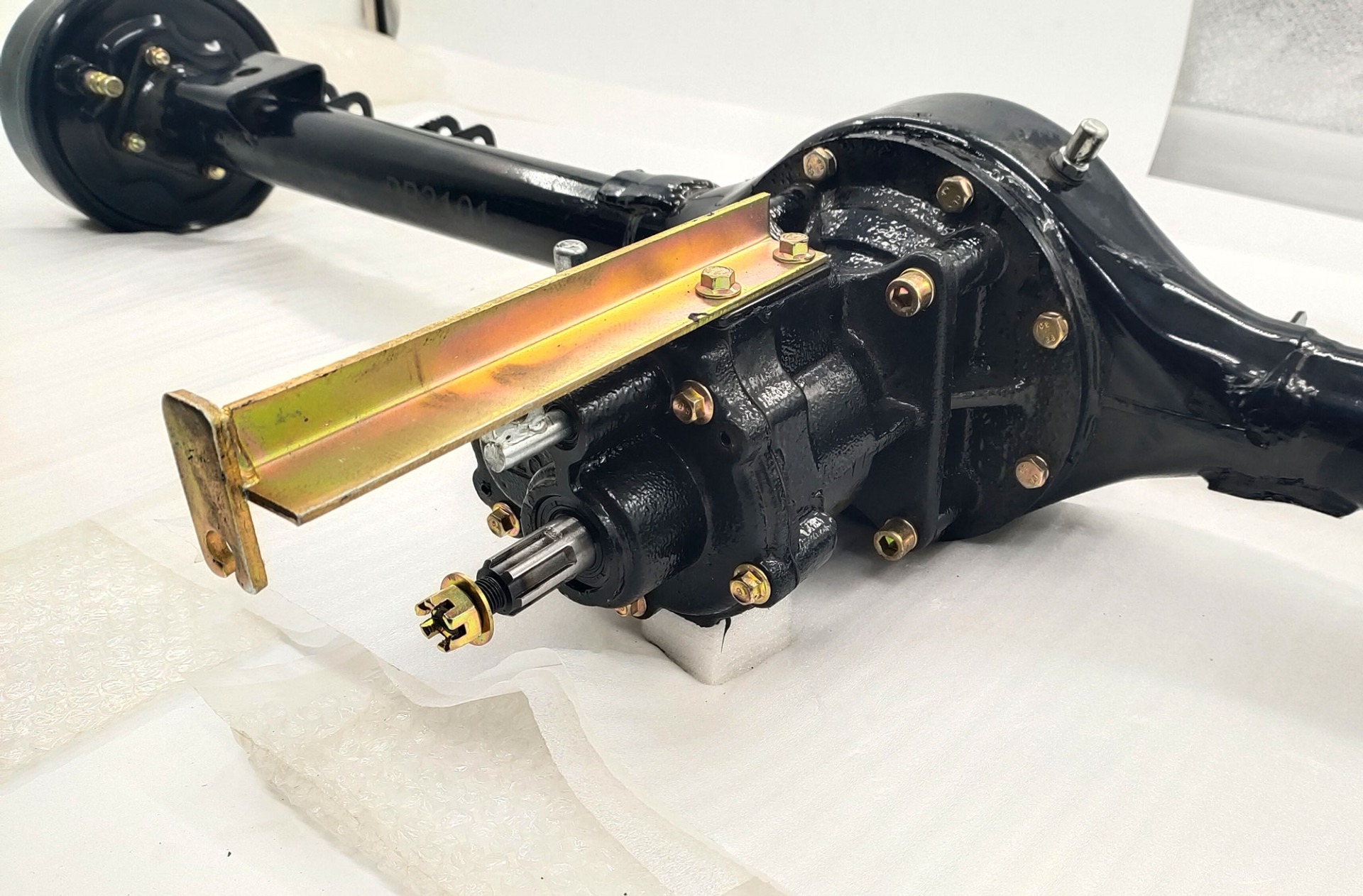 Inner Suspension Changan Afterburner Booster 180 Drum Machine Brake Tricycle Rear Axle