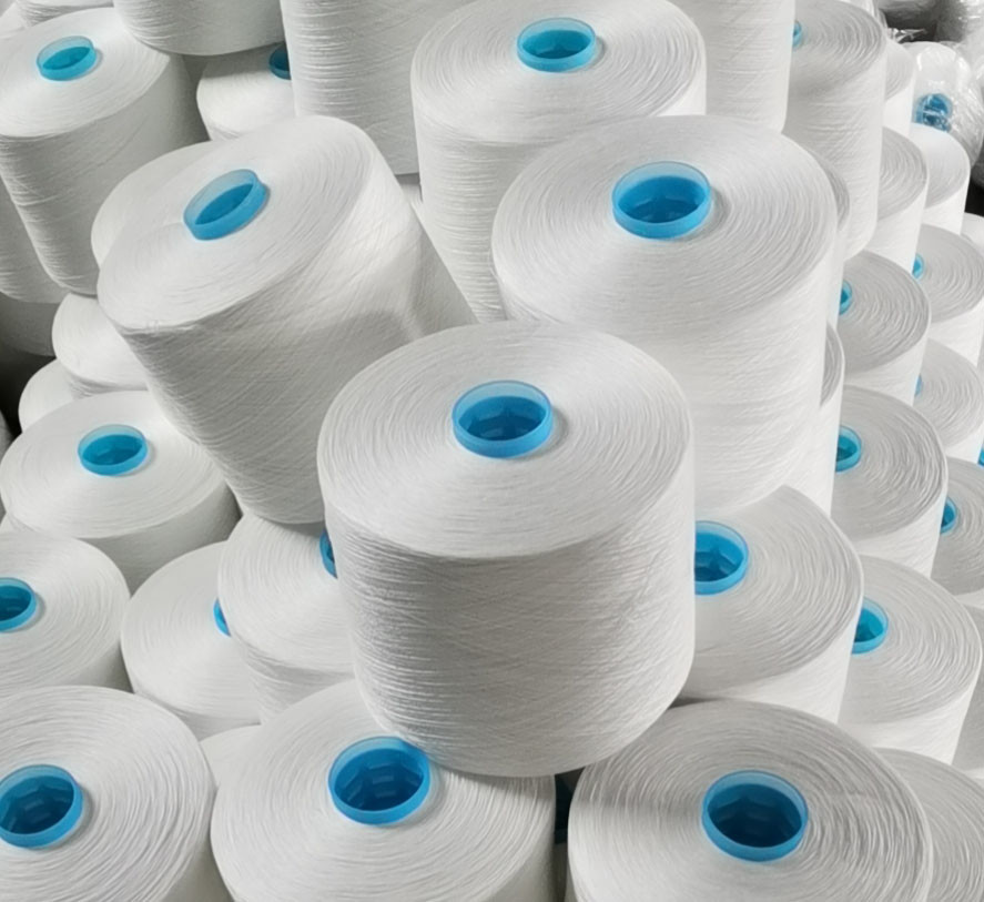 20s Recycled Polyester Spun Yarn Eco Friendly For industrial sewing thread