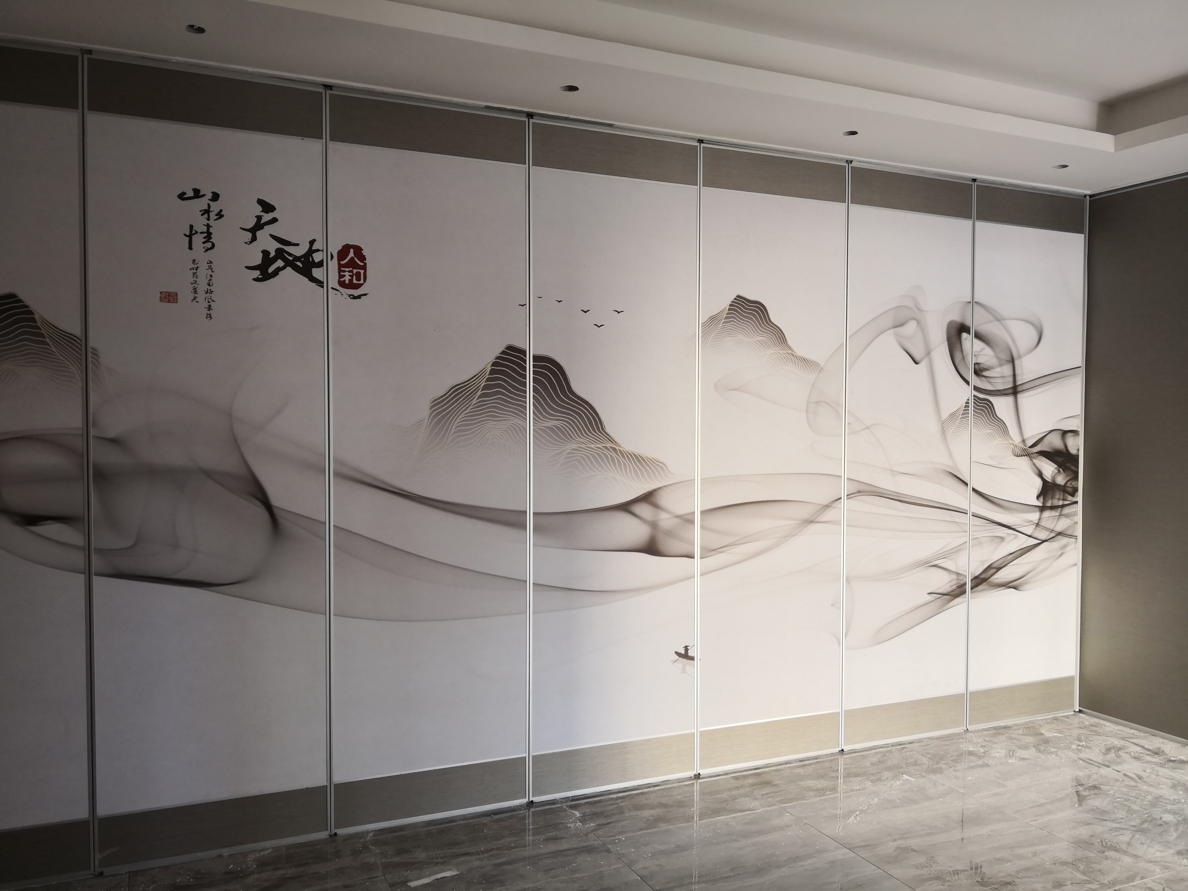 America Acoustic Operable Sound Proof Partition Walls For Conference Room