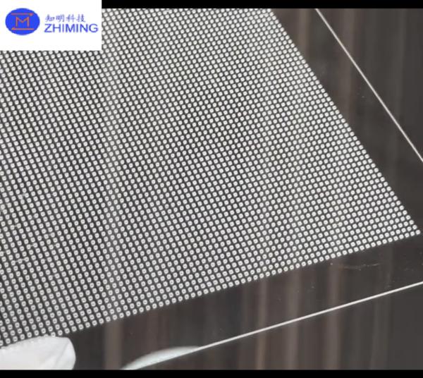 Through Glass Vias (TGV) For JGS1 JGS2 Sapphire Corning Glass For Sensors