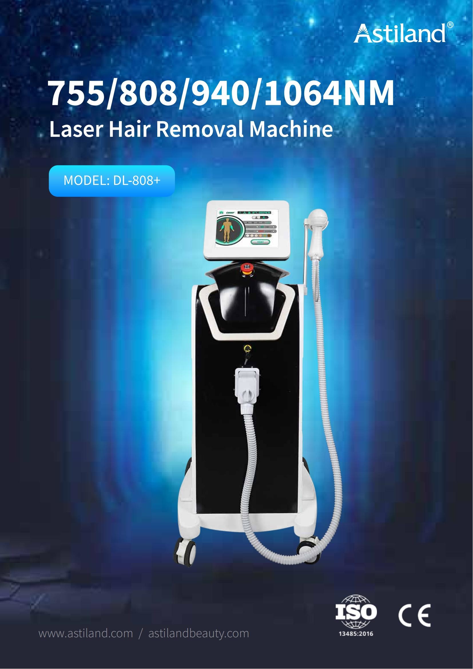 2025 Professional Laser Hair Removal Machine Multi-Wavelength & Adjustable Pulse Width