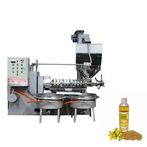 Palm Kernel Mustard Oil Press Extraction Machine Automatic Spiral For Cold Oil