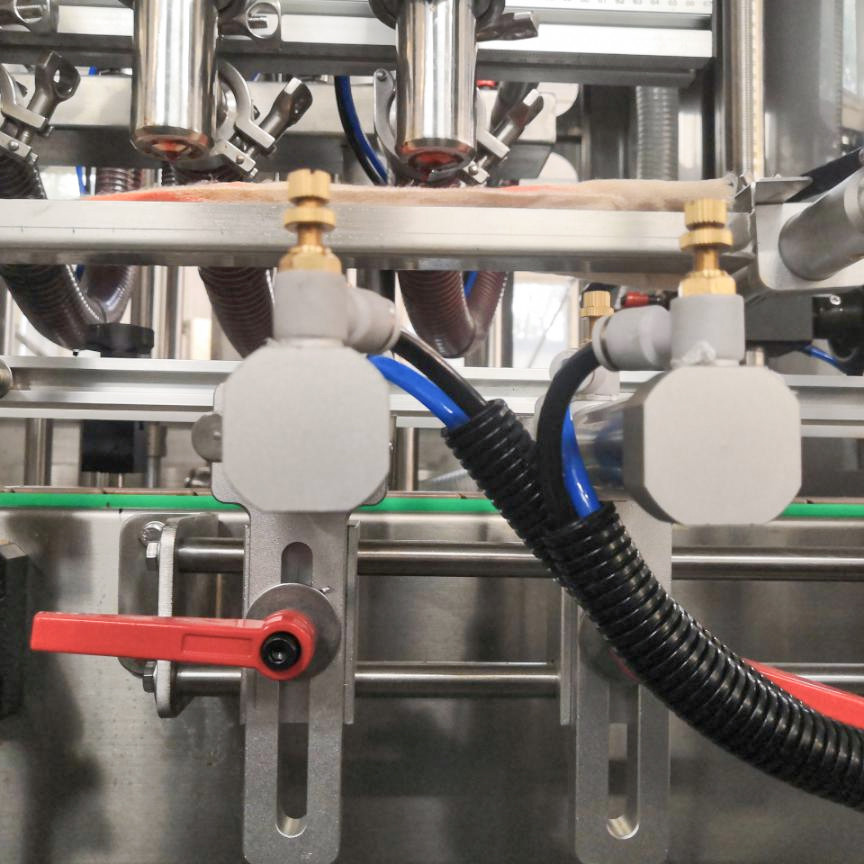 Automatic Piston Pump 50g-500g Chilli Paste Filling Machine For Bottle / Jar