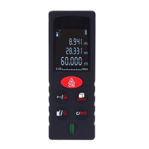 China Handheld 60m Digital Laser Distance Meter Rangefinder Measure Diastimeter Area Volume Pythagorean Theorem Tester Tool on sale
