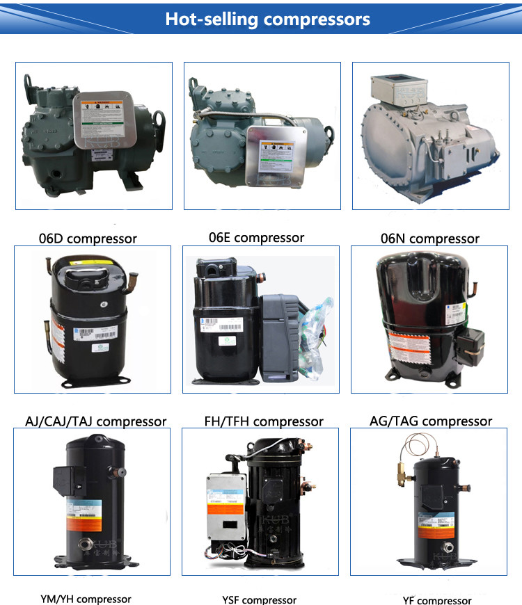 50 Hz Rotary Air Conditioning Refrigeration Compressor R22