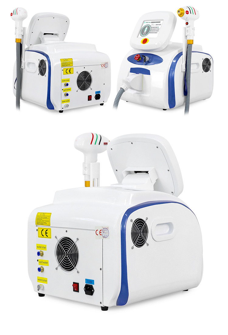 Portable 808nm Diode Laser Hair Removal Machine Non Channel 2000W
