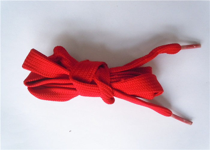 Eco Friendly Elastic Wide Shoe Laces Extra Long Metal Aglet For Garment