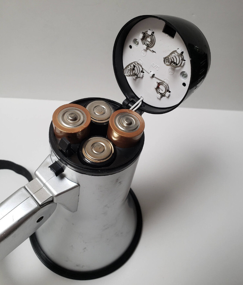 Lithium Battery Operated Bullhorn Bullhorn 20W 1 Channel Small Plastic Cheer Megaphones