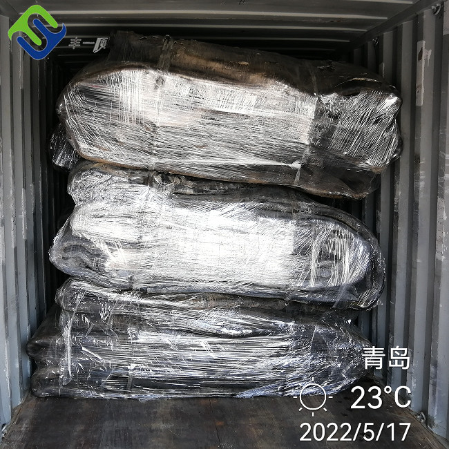 Natural Rubber Marine Salvage Air Lift Bags Customized Size Marine Rubber Airbag