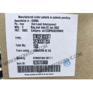  Microcontroller MCU STM32F303CBT7 Mainstream Mixed Signals MCU With DSP And FPU Manufactures