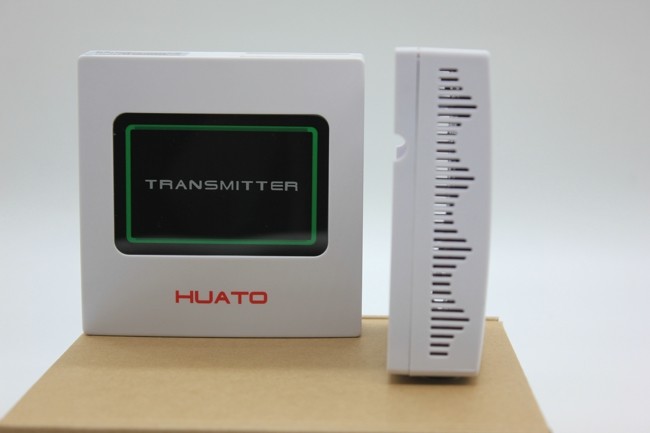 White Color Temperature Humidity Transmitter / Relative Humidity Transmitter