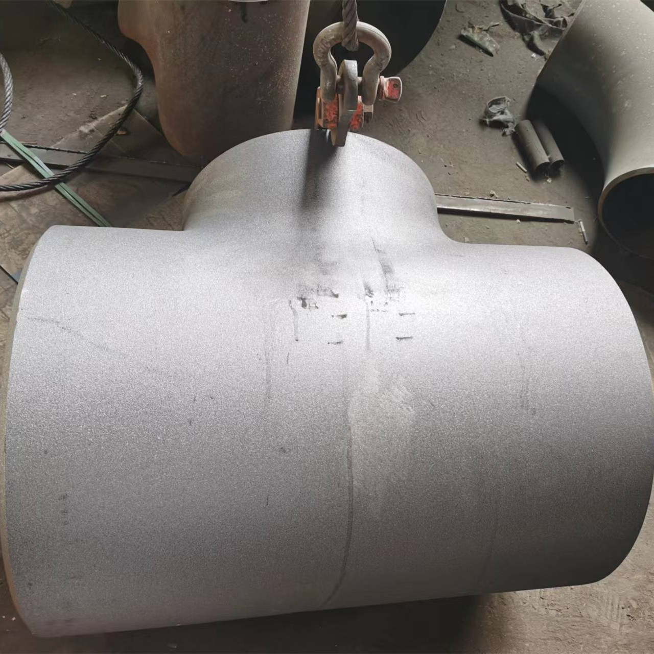Durable Carbon Steel Equal Tee St37.0 Material Forged Technics Fittings