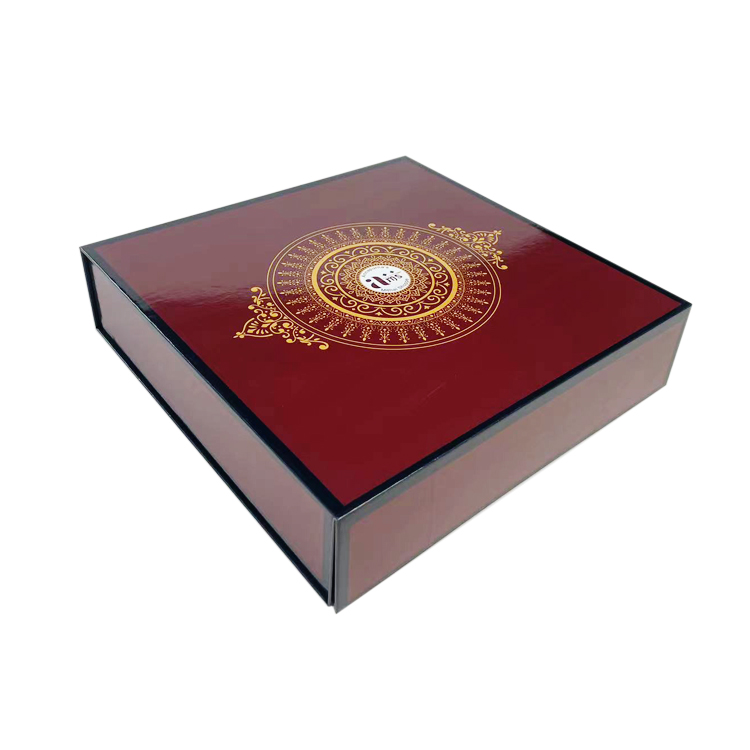Custom Logo Magnetic Folding Paper Box for Sweet Cookies and Eid Mubarak Chocolate