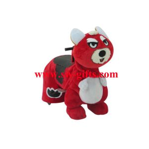China High quality and cheap plush motorized riding animals in mall for sell on sale
