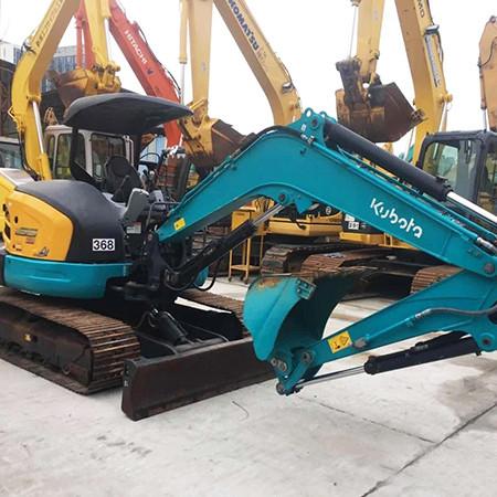 Used mini excavator Kubota U55 seond hand Kubota small excavator Japan original