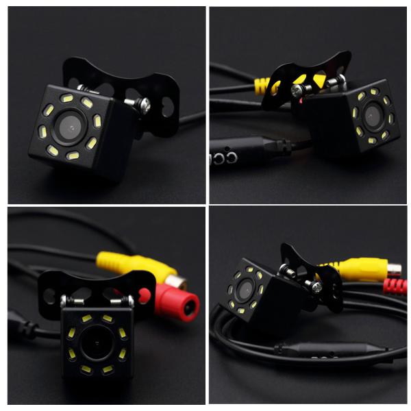 Quality Waterproof Car Backup  Universal Reverse Camera 8 LED With CCD Imaging Sensor for sale
