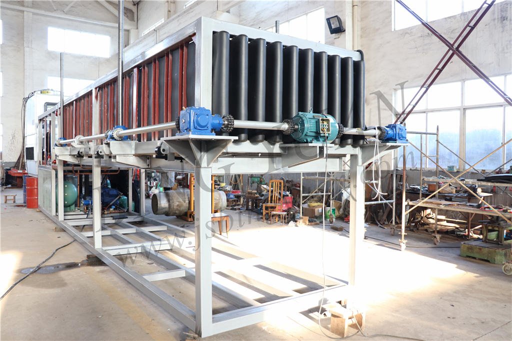 0.5T 220 Volt 50KG Block Ice Maker Machine , Salt Water Ice Block Machine