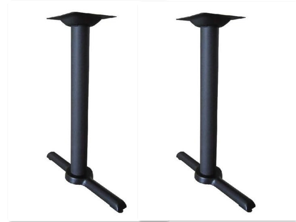 Cast Iron Table Base Restaurant Furniture 6FT Dining Table Legs 2pcs Table Legs
