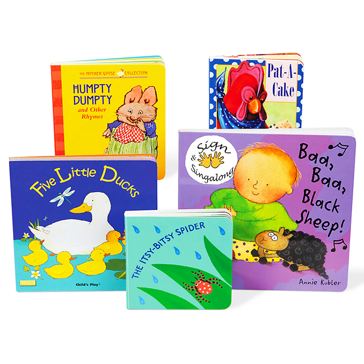 Customized children's English Paperback Books Matt Lamination Eco Friendly Paper Material