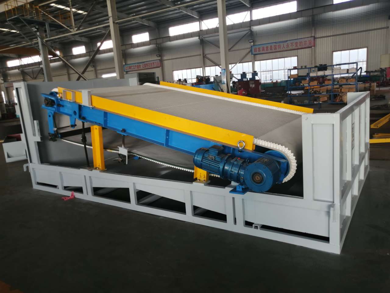 Wet Flat Mineral Separator Energy Saving Magnetic Separator for Ferrous Iron Recycling
