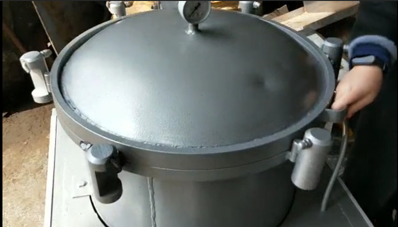 RF600-S 100-120kg/h Coconut Cooking Oil Filter Machine