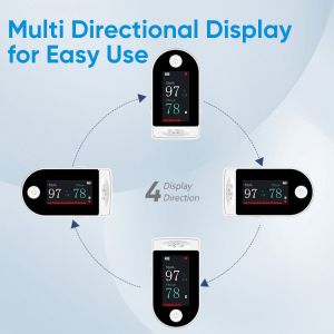 Blood Oxygen Monitors Oximetro TFT Display Fingertip Pulse Oxygen Spo2 Digital