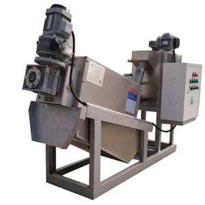 10m3/H Sludge Dewatering Machine Filtration Concentration Press Solid Liquid