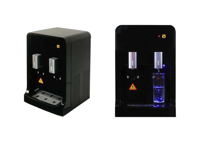 Desktop POU Touchless Tabletop Water Cooler Dispenser For Office Solenoid Valve Controlled