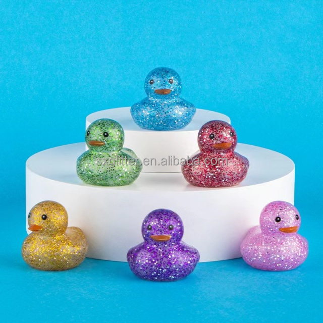 Rubber Duck Glitter Rubber Ducks Sparkle and Shine in Your Nail Art with Glitter