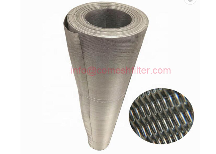 Plain Dutch Weave Metal Filters Steel Canvas Reps 12 X 64 Mesh Stainless Steel Filter Cloth