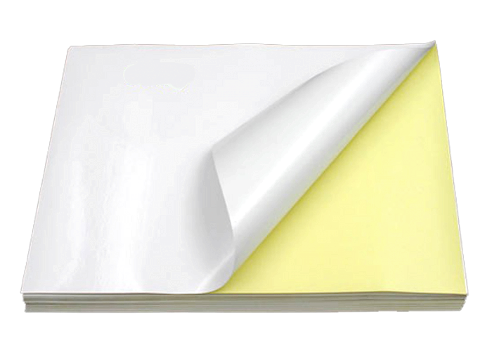 White Casting Coated Paper For Self Adhesive Sticker Paper Purpose