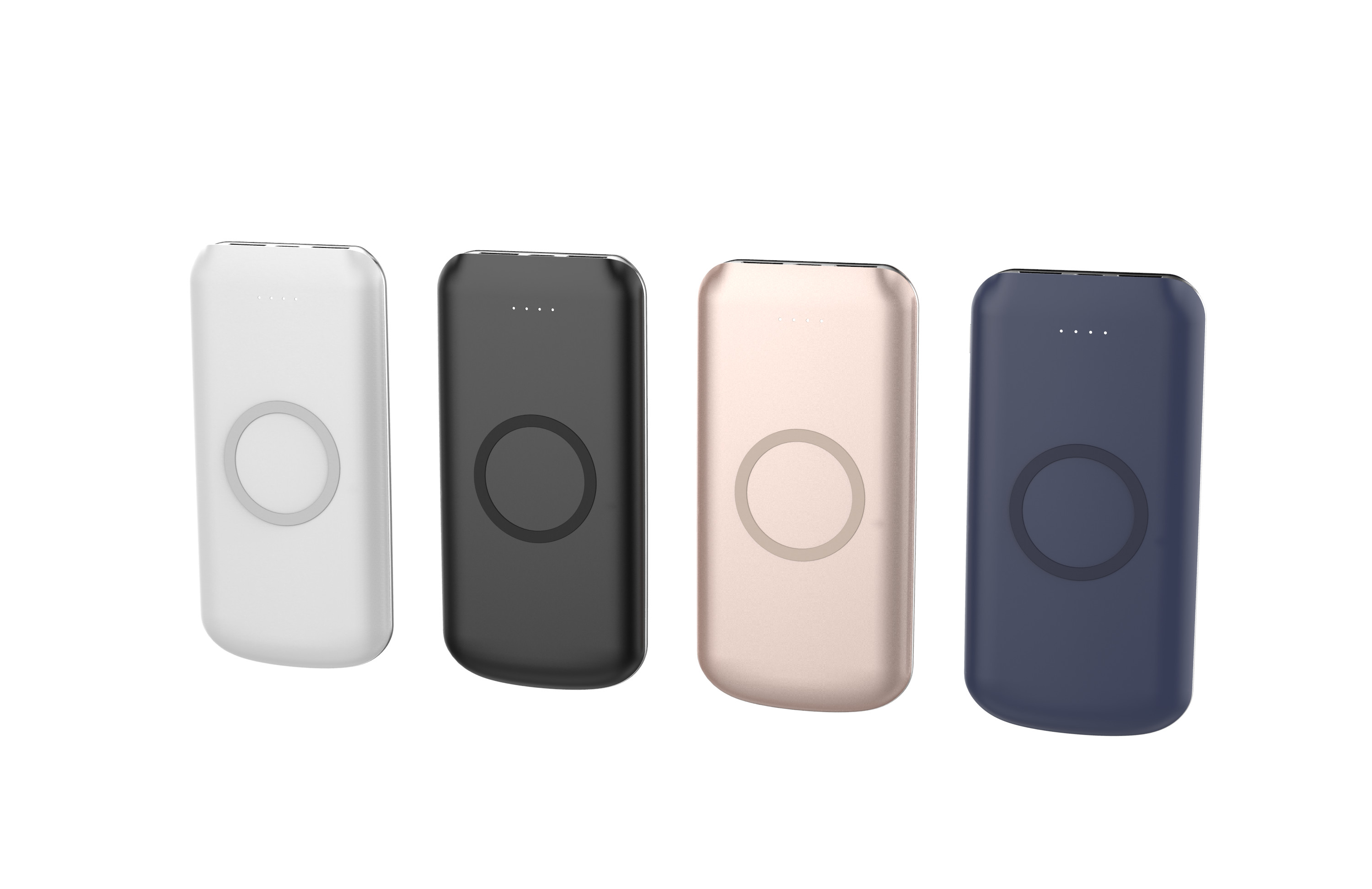 WIRELESS POWERBANK Qi Power Bank,Portable Power Bank Charger QI Wireless Charge 2 INPUT 2 OUTPUT+WIRELESS CHARGER